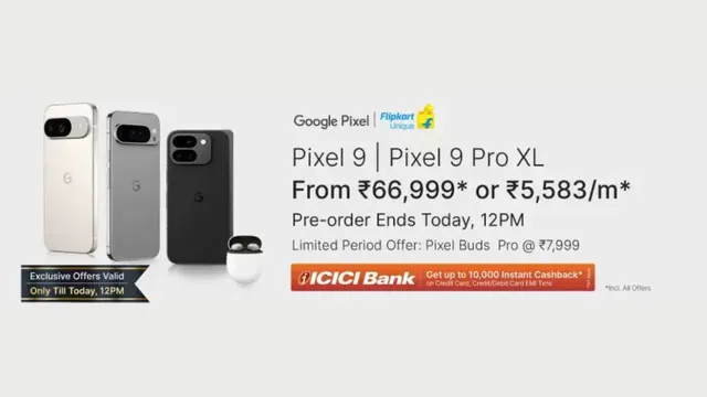google-pixel-9-and-pixel-9-pro-xl-first-sale-today-check-price-in-india-offers-and-exchange-bonus